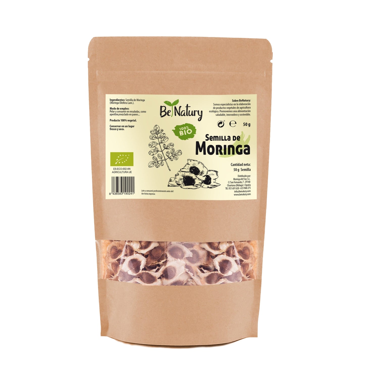 Moringa Bio Semillas 50 Grs