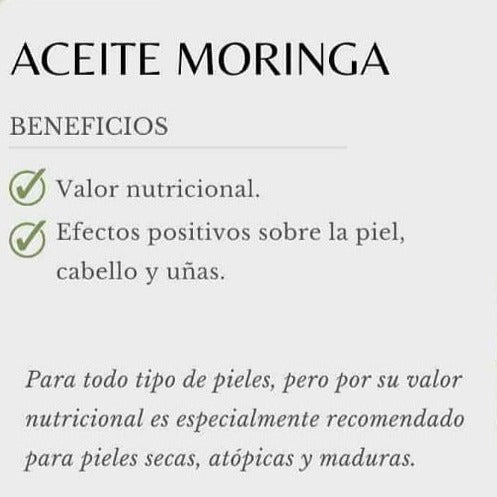 Aceite de Moringa Bio, 30 ml