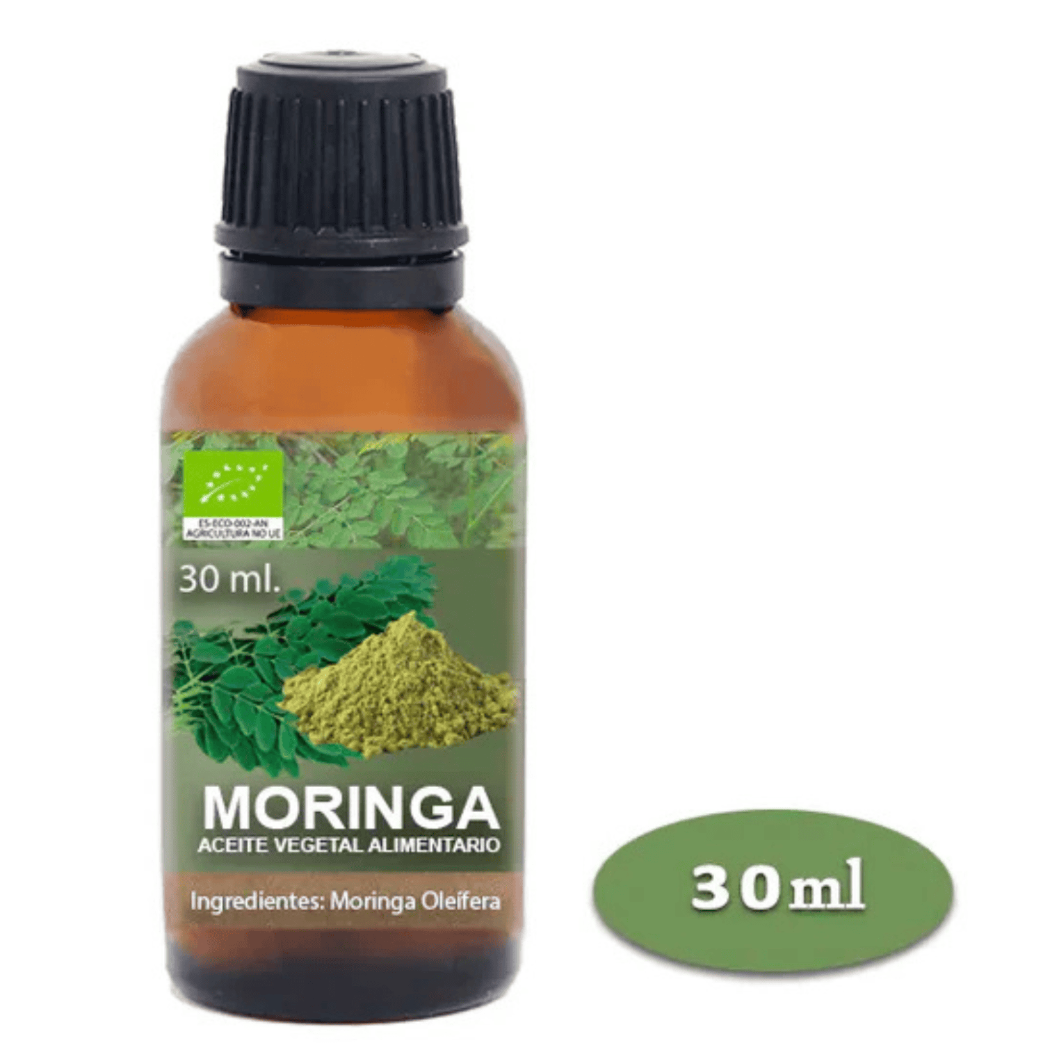 Aceite de moringa ecológico 30 ml BeNatury puro prensado en frío