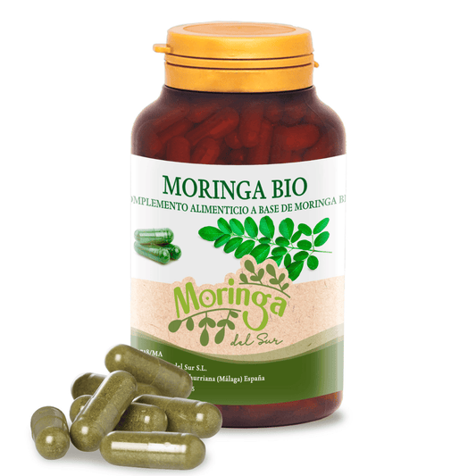 Moringa ecológica cápsulas 180 unidades BeNatury superalimento natural